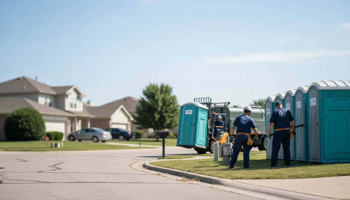 Porta Potty Rental in Mount Pleasant, TX near me